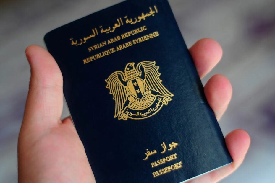 استخراج جواز سفر سوري